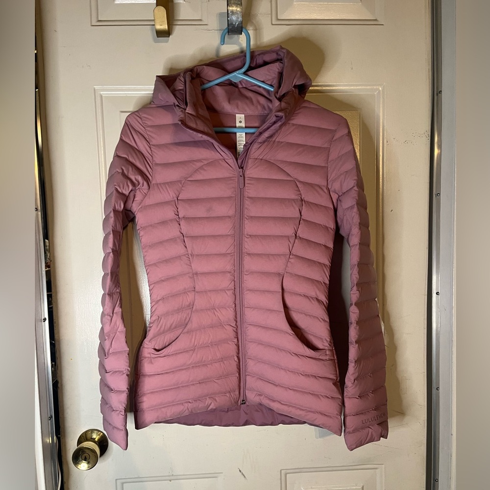 Women's Pink Puffer Jacket